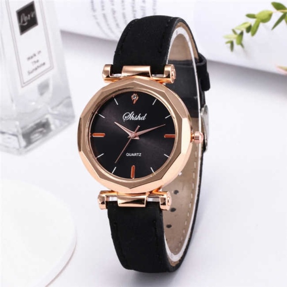 **ANNALISE* Black Casual Fashion Quartz Watch - Picture 1 of 1